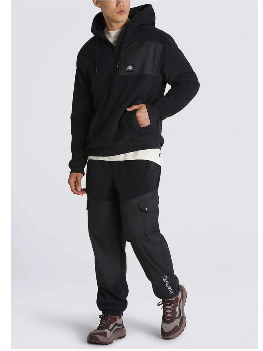 Vans Black Fleece Polartec Jogger 2-Piece Set Size Large MSRP $200